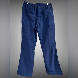 Navy Blue Scrub Pants by Flora-Hue Size M New In Box